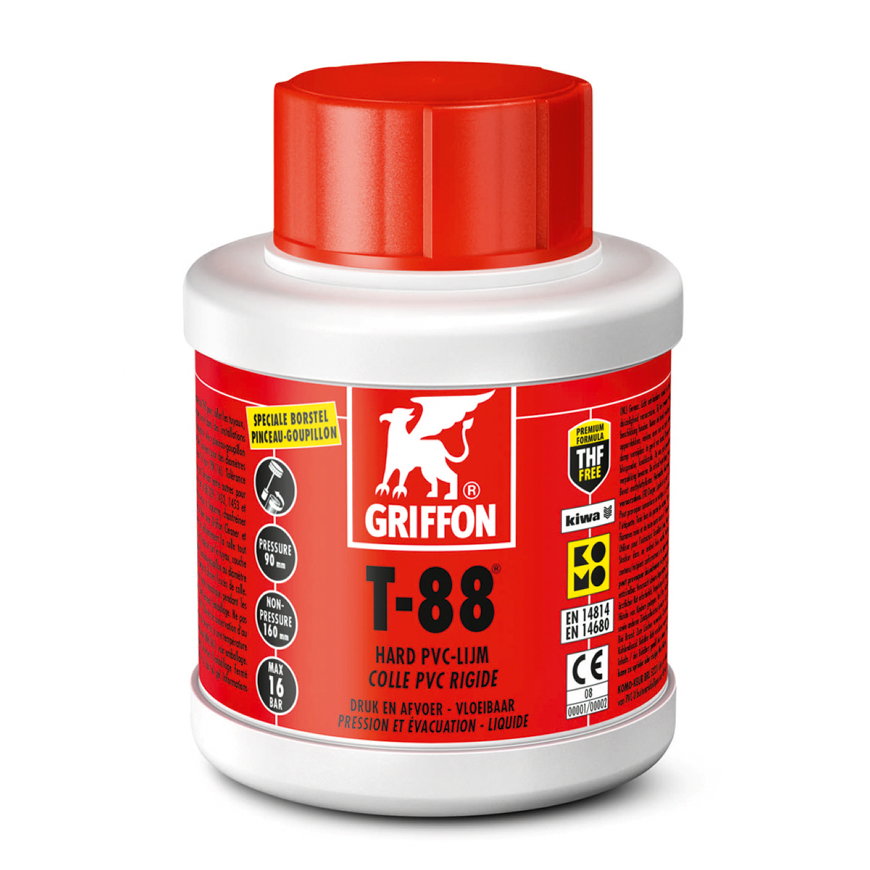Griffon Hart-PVC-Kleber, T-88, Dose à 250 ml 
