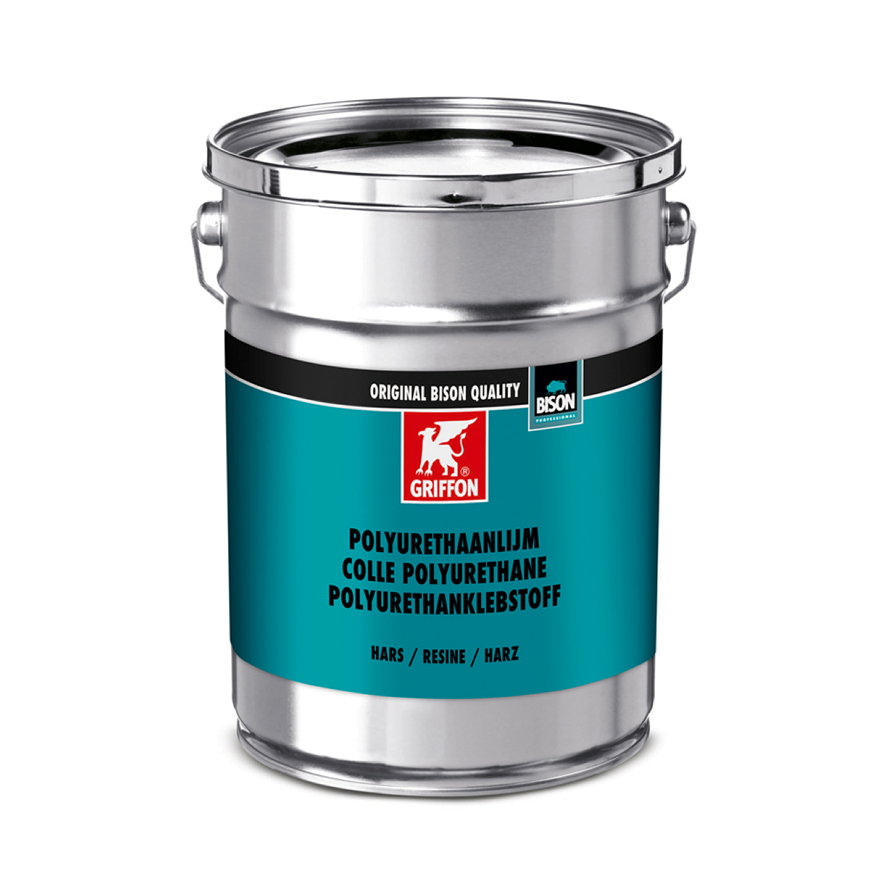 Griffon polyurethaanlijm, hars, blik à 12,5 kg 