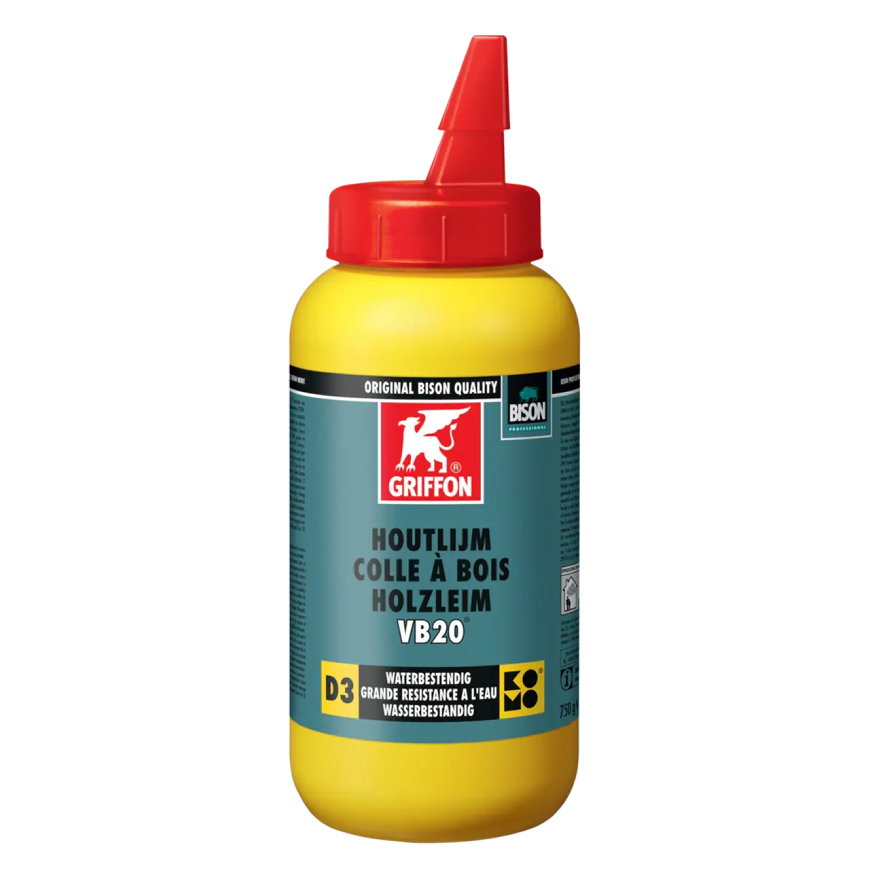 Griffon VB20 houtlijm, D3, flacon à 750 gram 