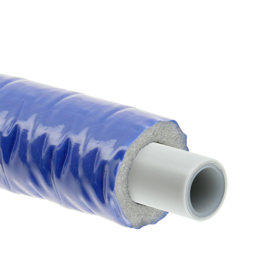 Bonfix Alu-Press Mehrschichtverbundrohr, ISO 6 mm, blau, Kiwa, 32 x 3 mm, l = 25 m 