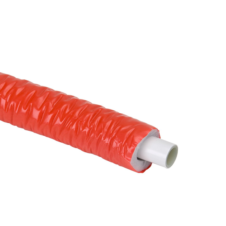 TECElogo AKB buis, PE-RT/AI/PE-RT, ge&iuml;soleerd, 20 mm, RS 6 mm, l = 75 m, rood 