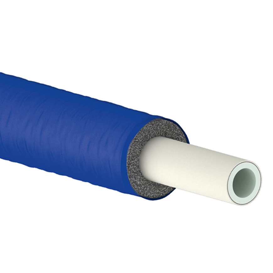TECElogo AKB buis, PE-RT/AI/PE-RT, ge&iuml;soleerd, 16 mm, RS 6 mm, l = 75 m, blauw 