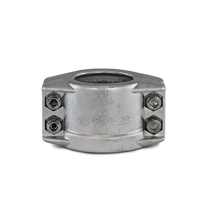 Spannloc klemschalen, aluminium, 22 x 25 mm, voor 13 mm slang 