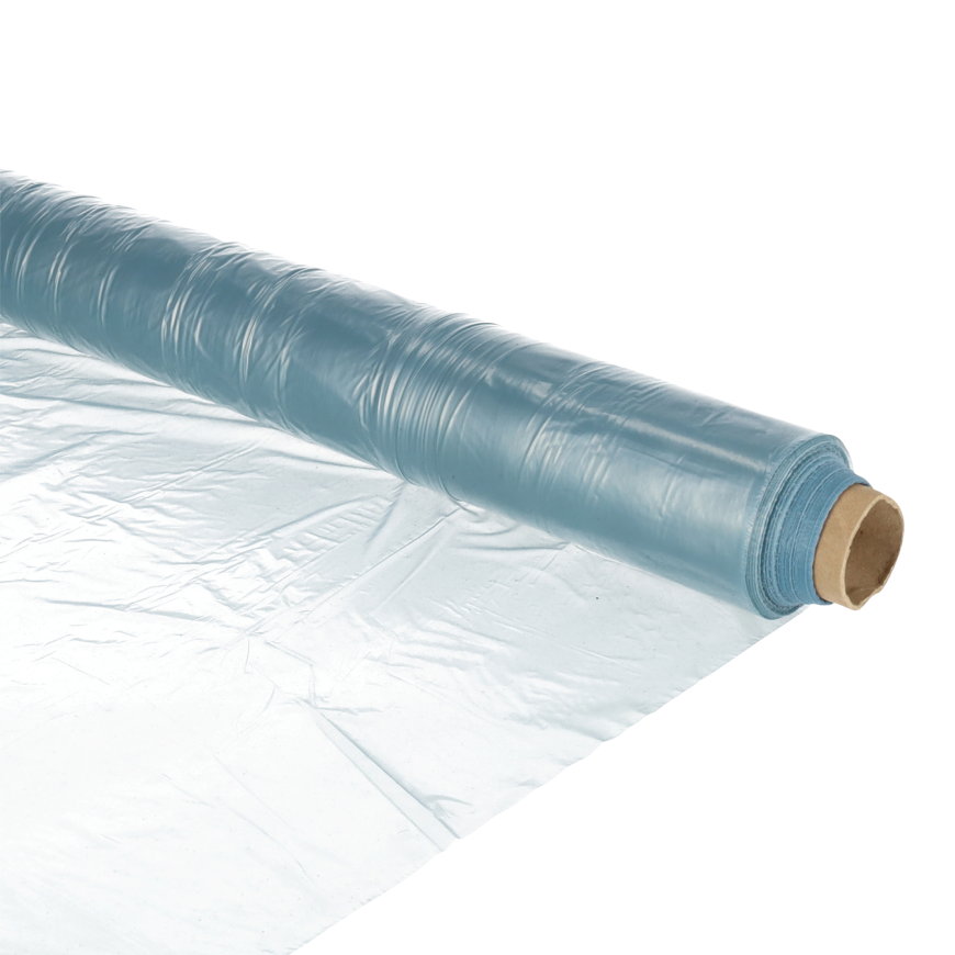 Bouw-/afdekfolie, pe, type T200, 0,078 mm met tolerantie, b = 4 m, l = 50 m