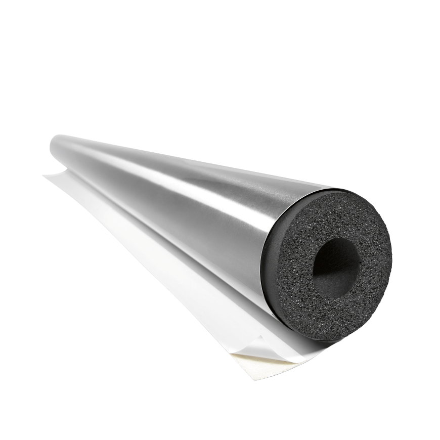 Armacell Arma-Chek Silver leidingisolatie, AF, ommanteld, iso 11,5 mm, l = 1 m, voor buis 15 mm 