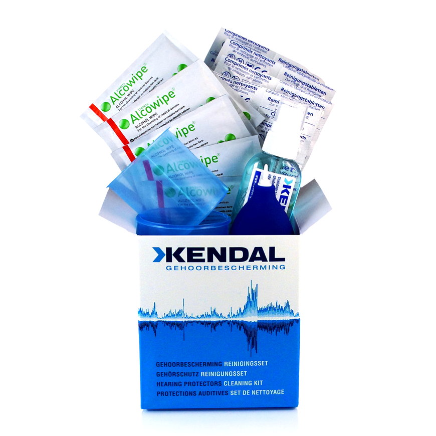 Kendal reinigingsset, voor gehoorbeschermers 