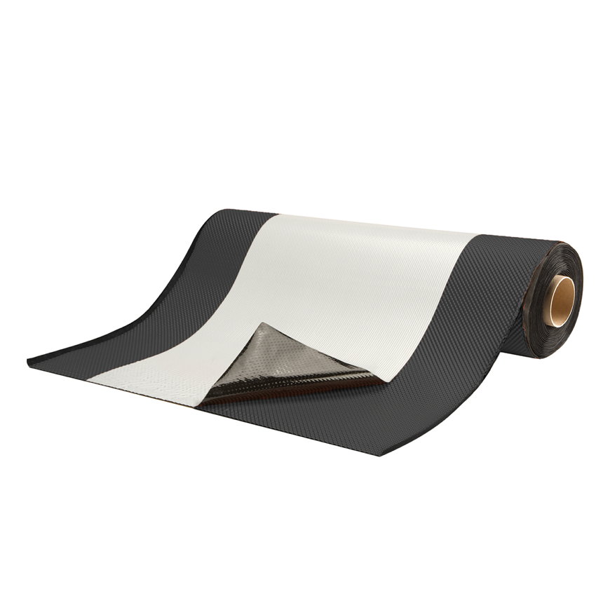 Ubbink kilgoot, aluminium, zwart, b = 650 mm, l = 10 m 