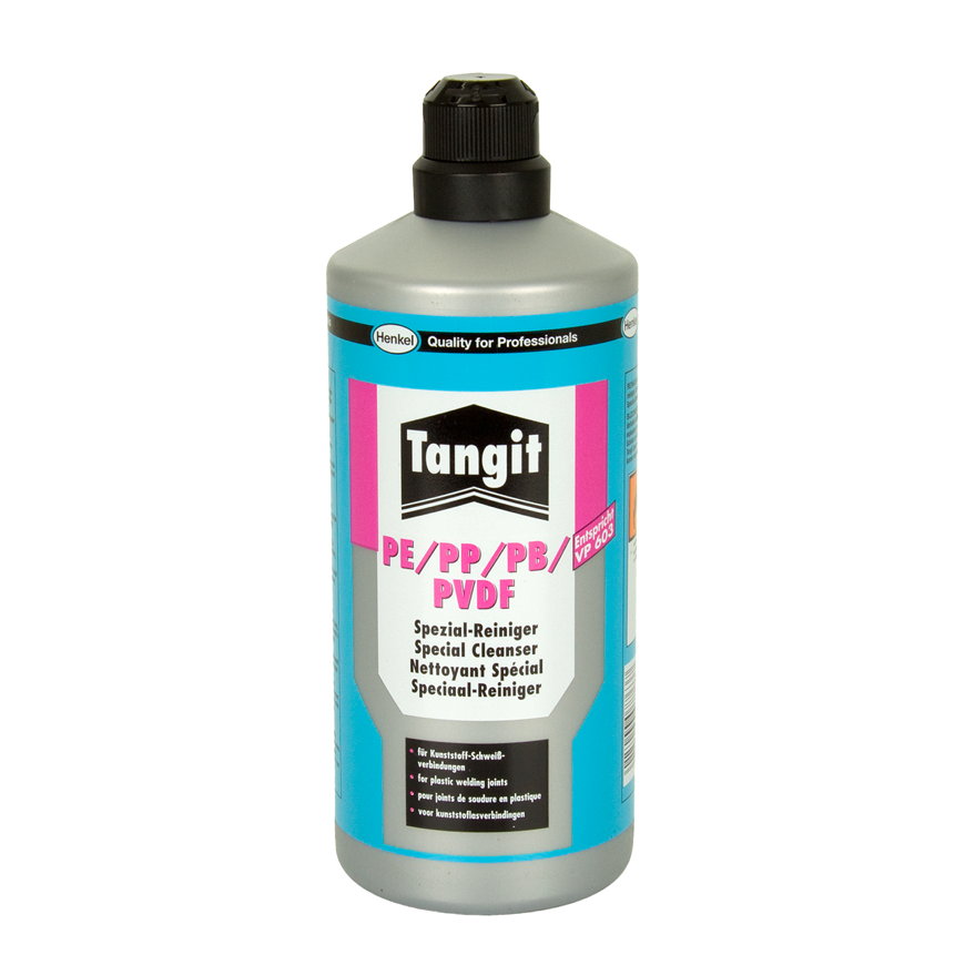 Tangit KS Spezialreiniger f&uuml;r PE-, PP-, PB- und PVDF-Schwei&szlig;n&auml;hte, Flasche &agrave; 1 Liter 