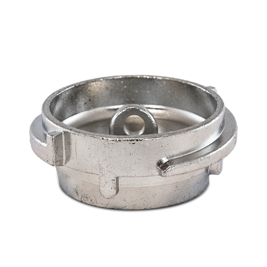 Tankwagen koppeling afsluitplug, type VB, rvs, voor V-deel ND 50 