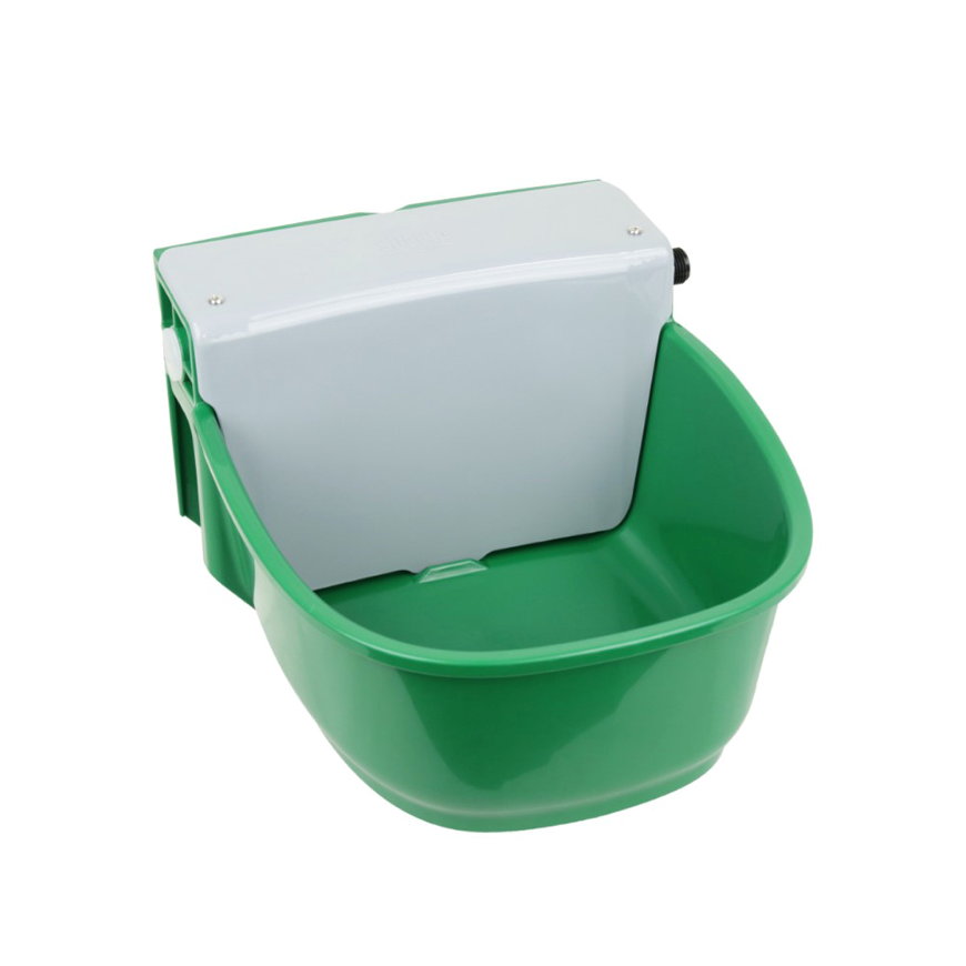 Suevia drinkbak, kunststof, type 135P, met rubberen aftapplug, geschikt voor kalveren en paarden, ½" 