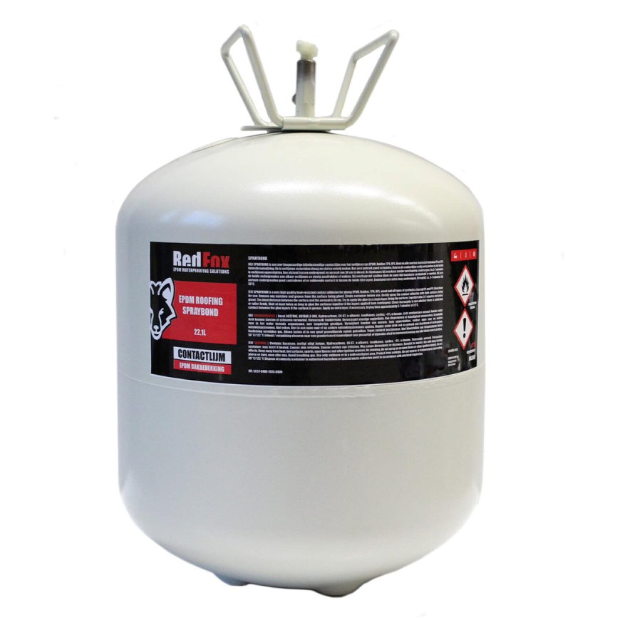 Contactlijm voor epdm dakbedekking, drukvat &agrave; 22 liter 