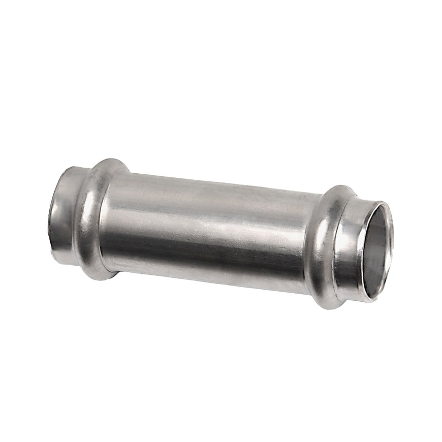 Sanha NiroSan Schiebekupplung, Edelstahl 316L, 2x PV, 15 mm 