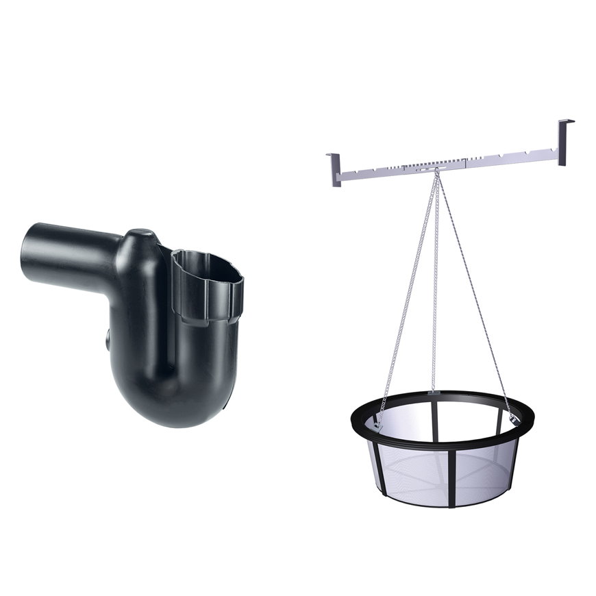Garantia regenwater zeef en overloop voor Li-Lo tank, 110 mm 