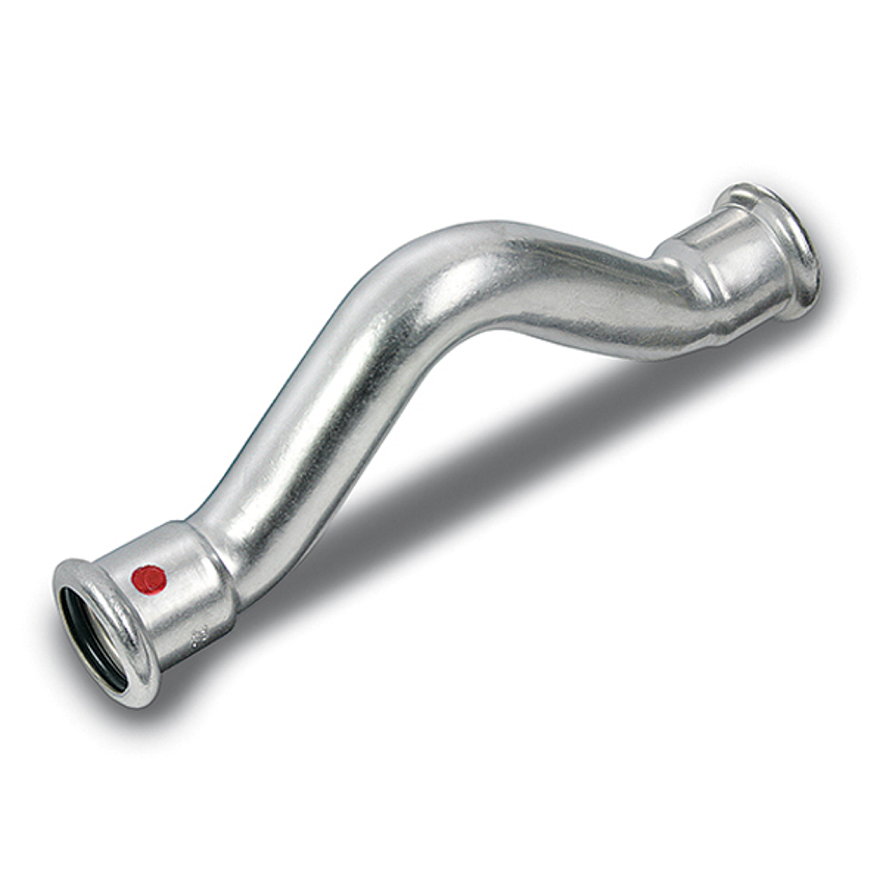 Sanha Therm sprongbocht, staal, 2x pers, 22 mm 