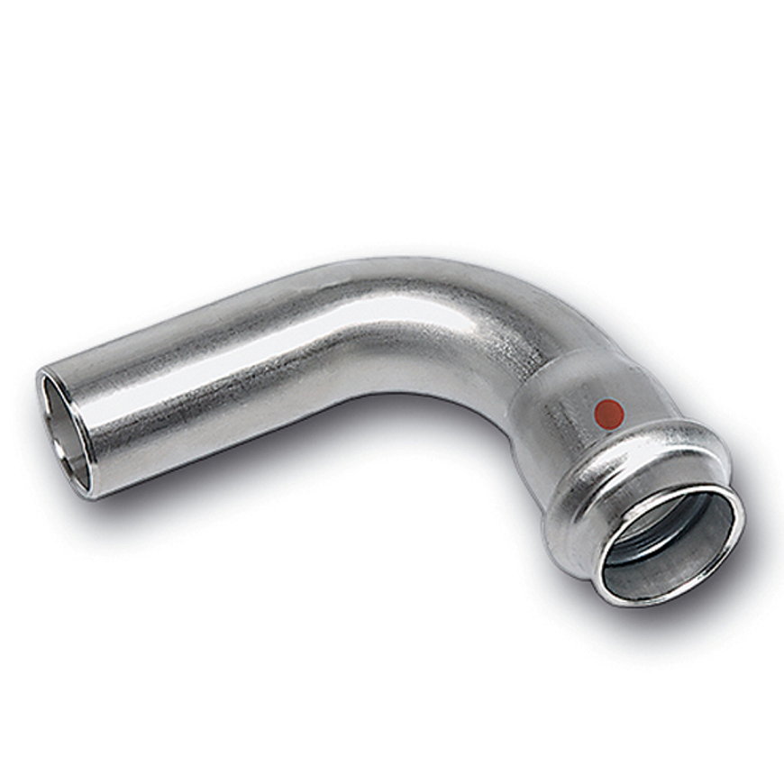 Sanha NiroTherm bocht 90°, spie x pers, 15 mm