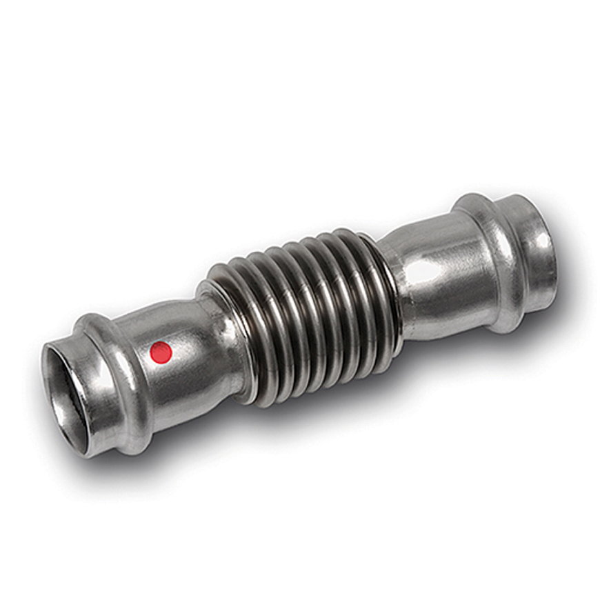 Sanha NiroTherm expansie koppeling, 2x pers, 15 mm