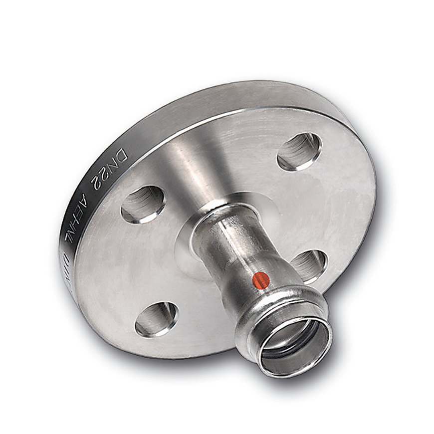 Sanha NiroTherm flens koppeling, 1x pers, DN15, 18 mm