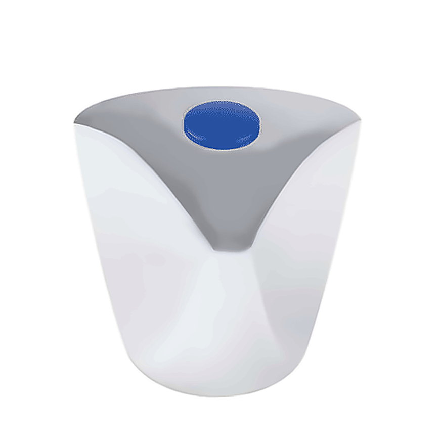 Rada losse knop, voor gevelkraan, messing verchroomd 