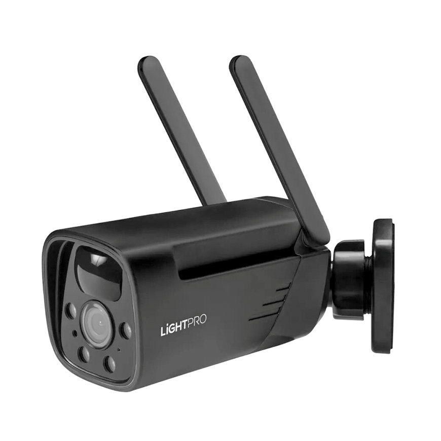 Lightpro camera, wifi, 12V, zwart