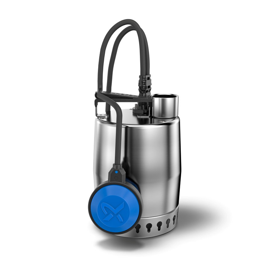 Grundfos dompelpomp voor licht vervuild water, Unilift KP150.A.1, 0,15 kW, 230 V, 10 m 