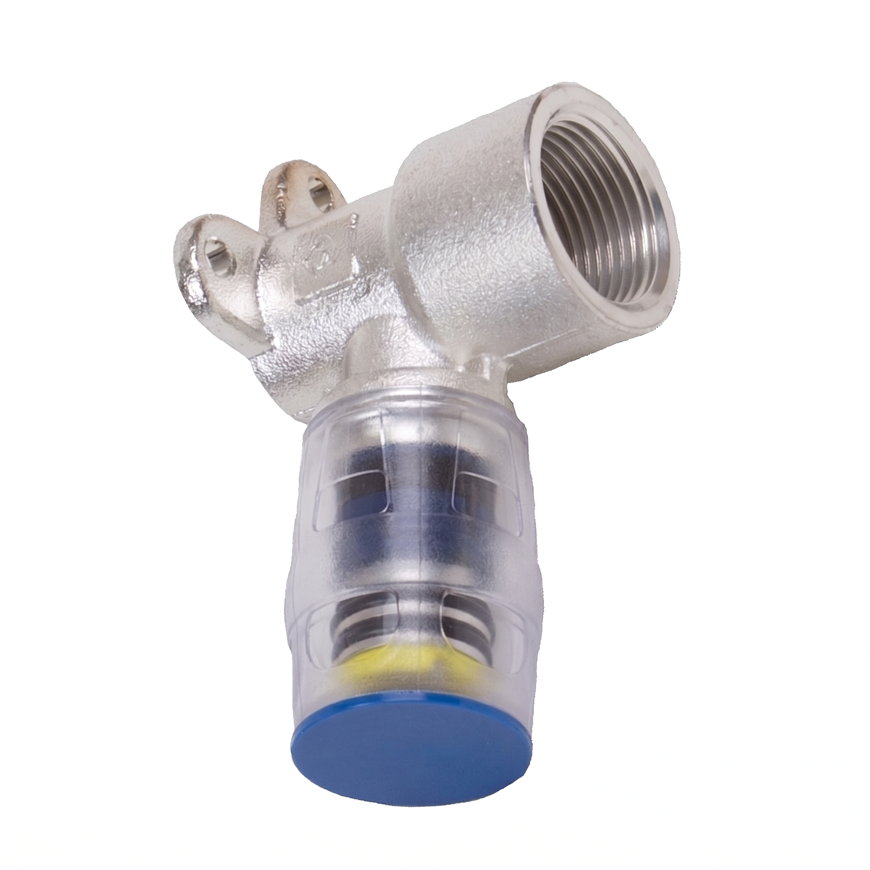 Ke Kelit Kelox Protec Clix muurplaat, messing, pa, steek x binnendraad, 16 mm x &frac12;" 