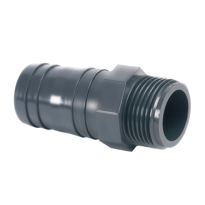 Comer slangtule, pvc-u, buitendraad x slangtule, &frac14;" 