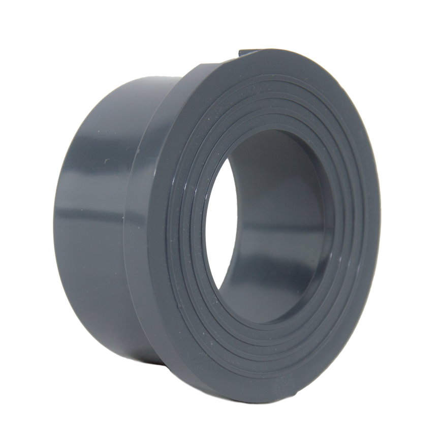 Comer kraagbus met vlinderklep, pvc-u, 1x inwendig lijm, 16 bar, 125 mm 