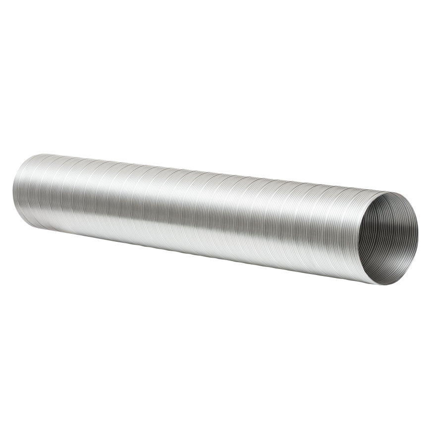 DEC afvoerslang, type Semidec, alu, 100 mm, l = 1,5 m