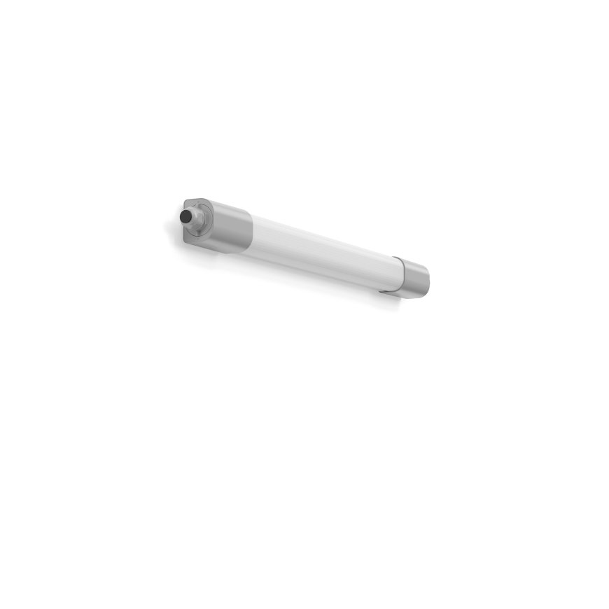 RZB led plafond- /wandarmatuur, opbouw, PLANOX ECO, 7,5 / 15 W, 4000 K, grijs, aan / uit
