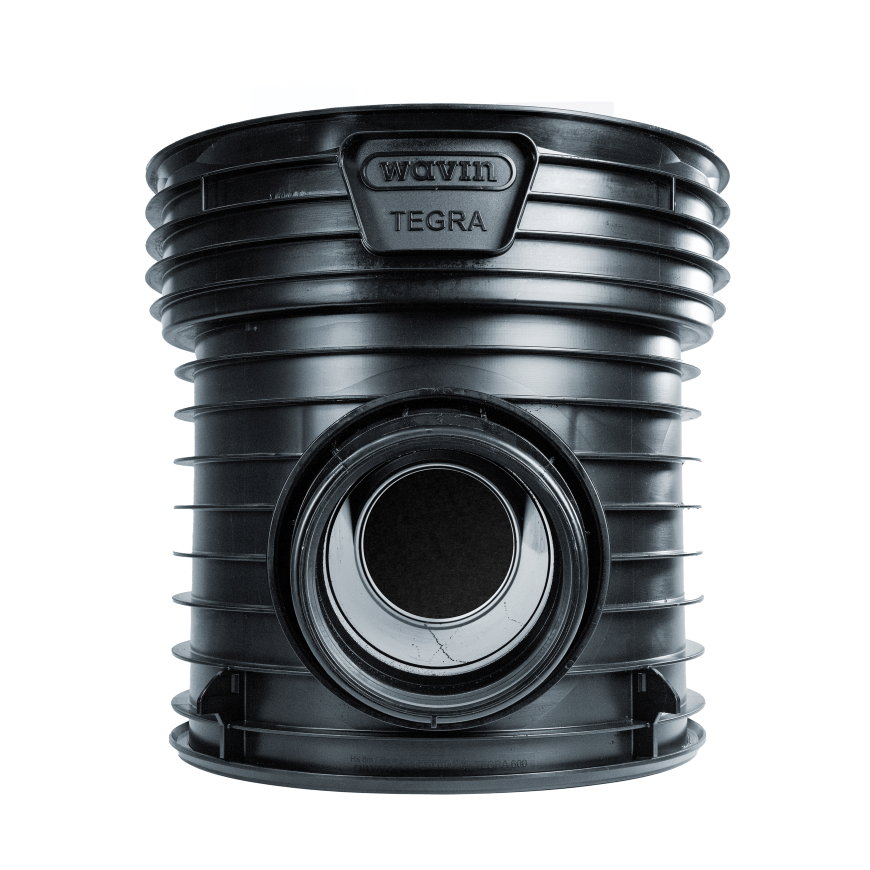 Wavin Tegra 600LC inspectieput / eindput, manchet, pp, exclusief deksel, 1x 200 mm