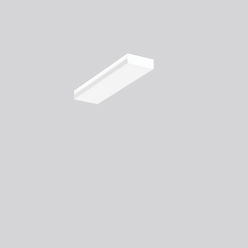 RZB led plafond- /wandarmatuur, opbouw, PLANADO, 10 - 17 W, 4000 K, wit, aan / uit 