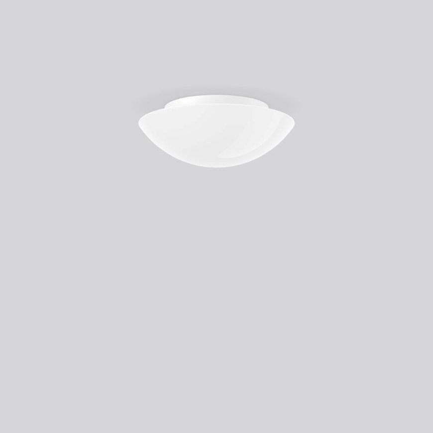 RZB led plafond- /wandarmatuur, opbouw, FLAT BASIC, 11 W, 3000 K, wit, aan / uit 