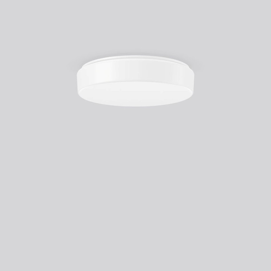 RZB LED plafond-/wandarmatuur FLAT POLYMERO R, noodverlichting, 9,1-22 W, 3000/4000 K, aan/uit 