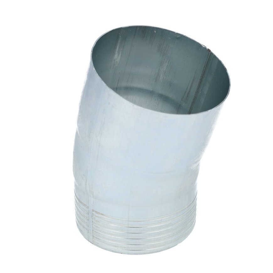 NTZ hwa bocht 20&deg;, zink, mof x spie, 80 mm 