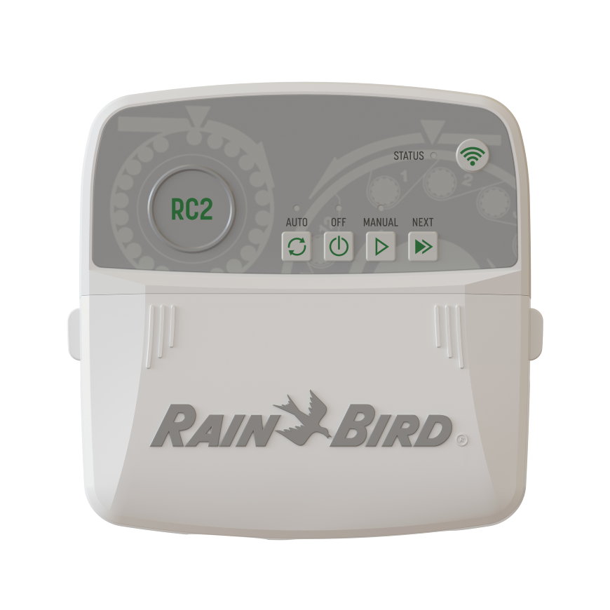 Rain Bird beregeningscomputer, type RC2, wifi-Bluetooth, 8 stations, outdoor 
