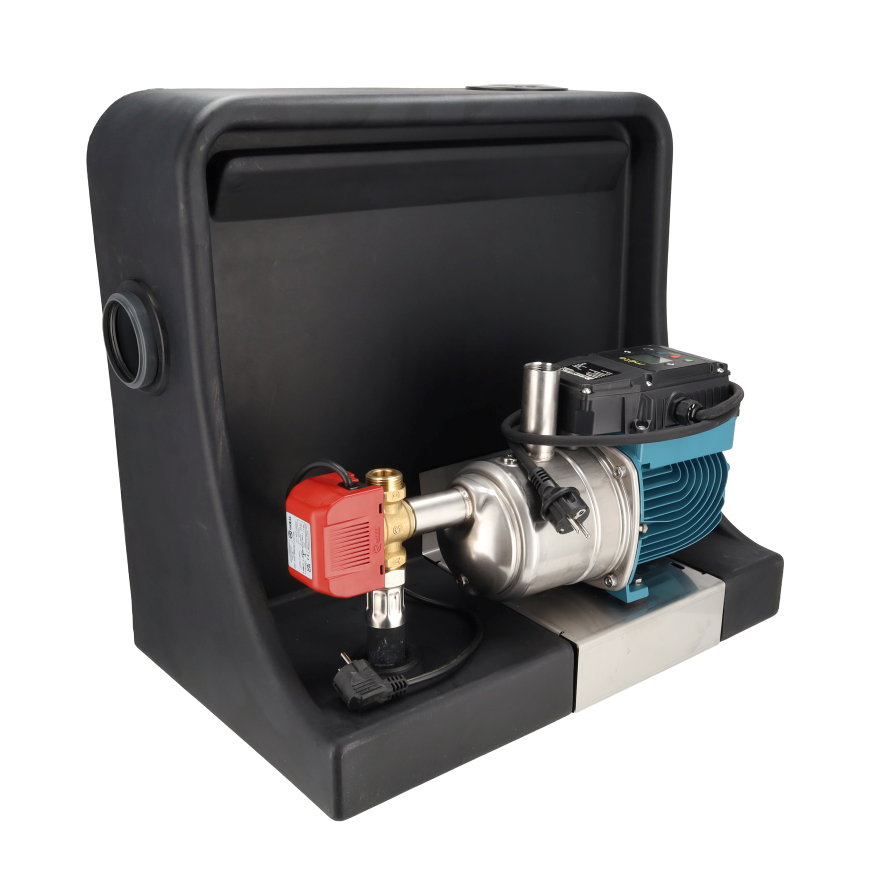 Drinkwater bijvulmodule, incl. pomp Calpeda Meta Small met ingebouwde frequentieregelaar