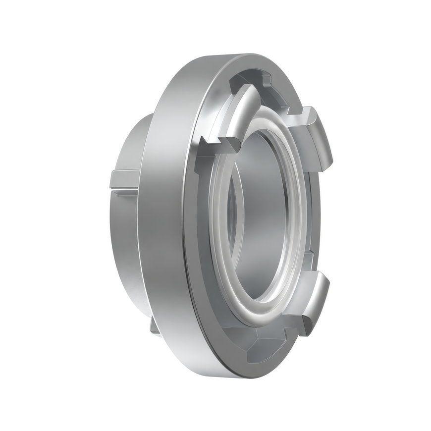 Storz koppeling met binnendraad, aluminium, 3 nokken, 160 mm x 6"