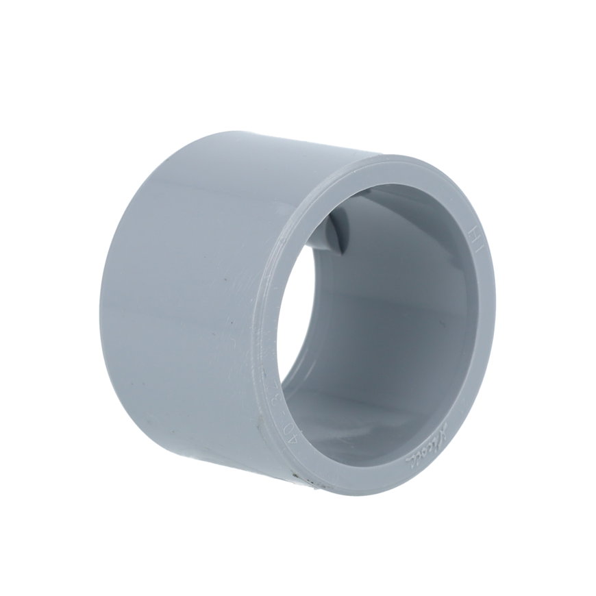Nicoll verloopring, pvc, centrisch, uitwendig x inwendig lijm, grijs, 40 x 32 mm 