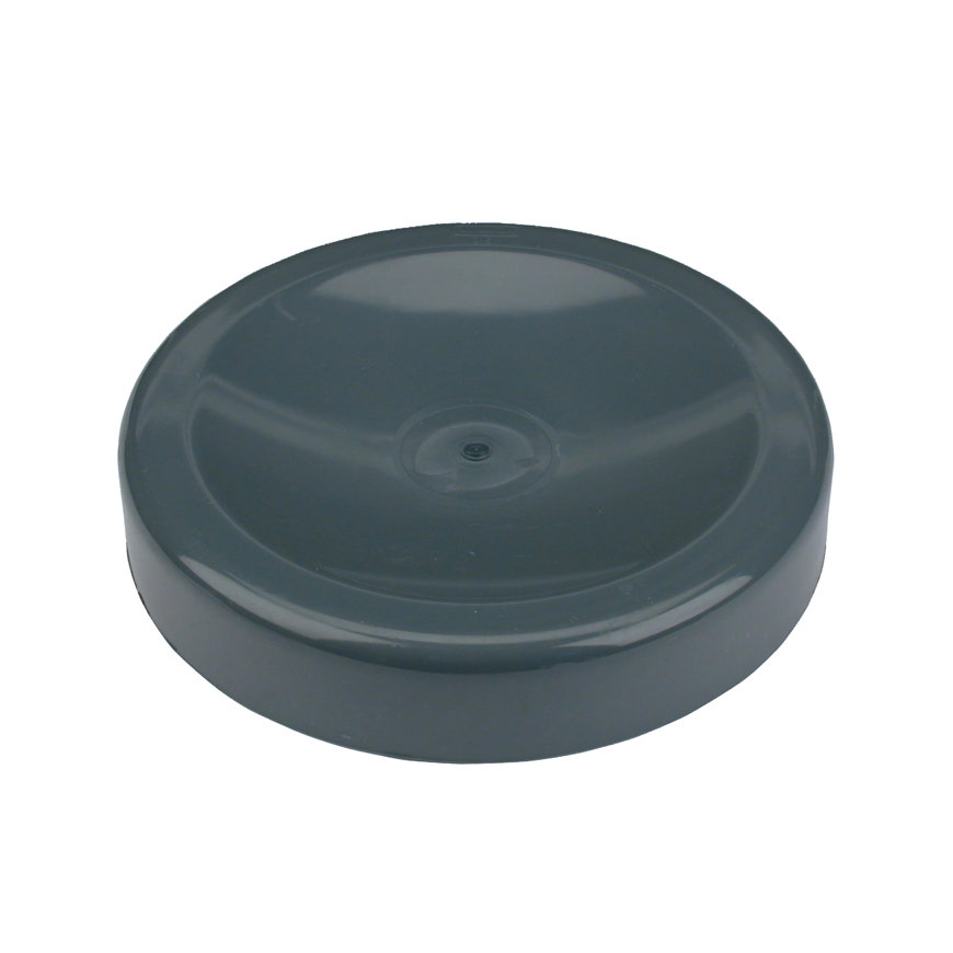 Wavin eindkap, pvc, 1x inwendig lijm, grijs, KOMO, SN4, 250 mm 
