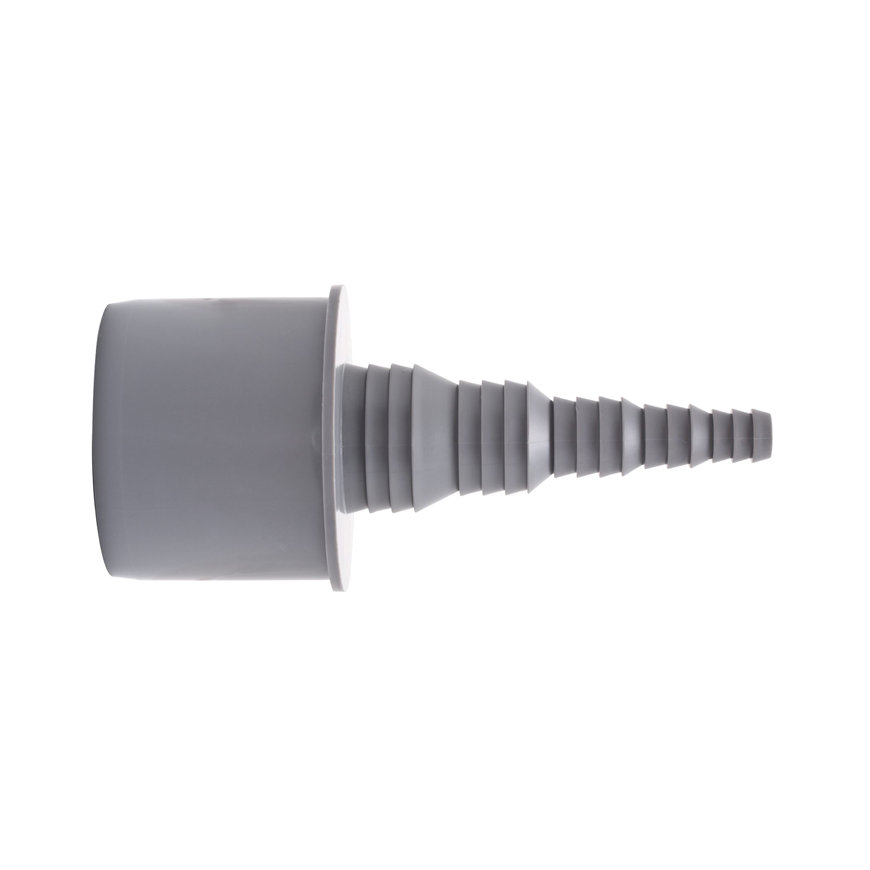 Airfit draadslangtule, pp, recht, grijs, 50 x 25 - 8 mm slangtule 