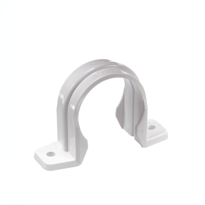 PVC-Sattelstück, weiß, 40 mm 