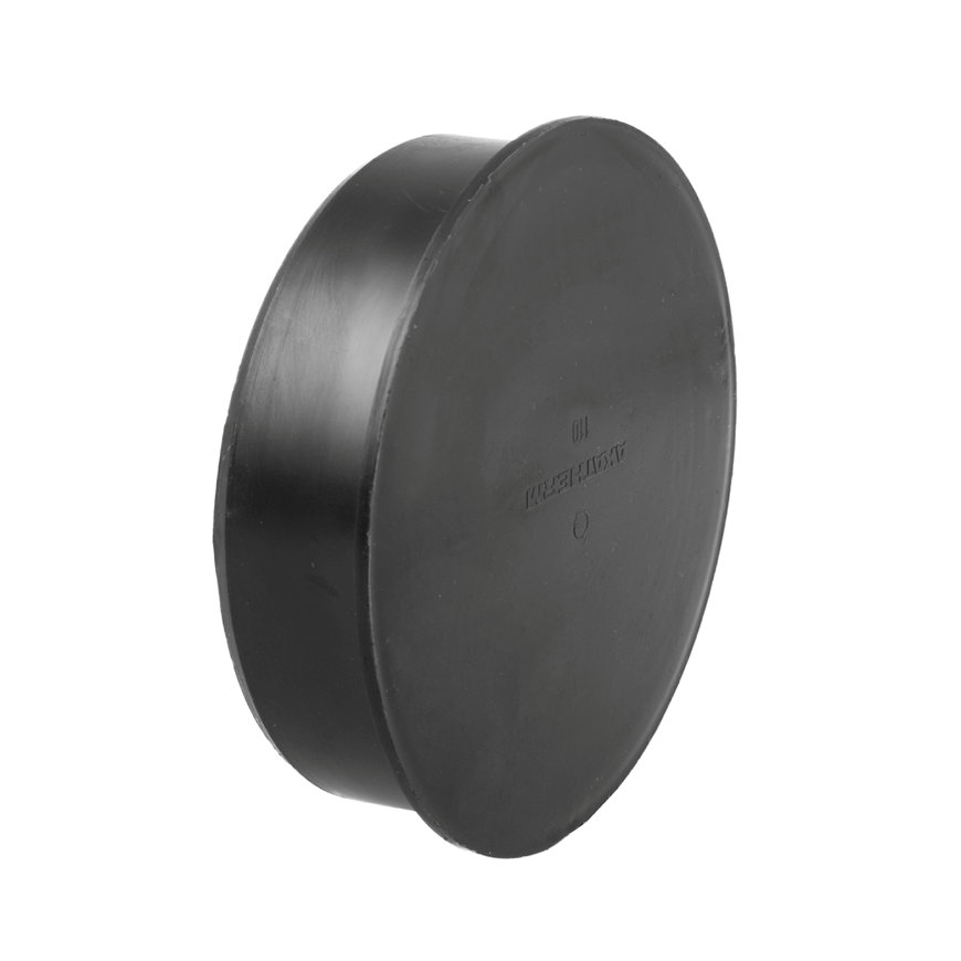 Dyka Solydo EasyFit eindkap, pp, zwart, 110 mm 