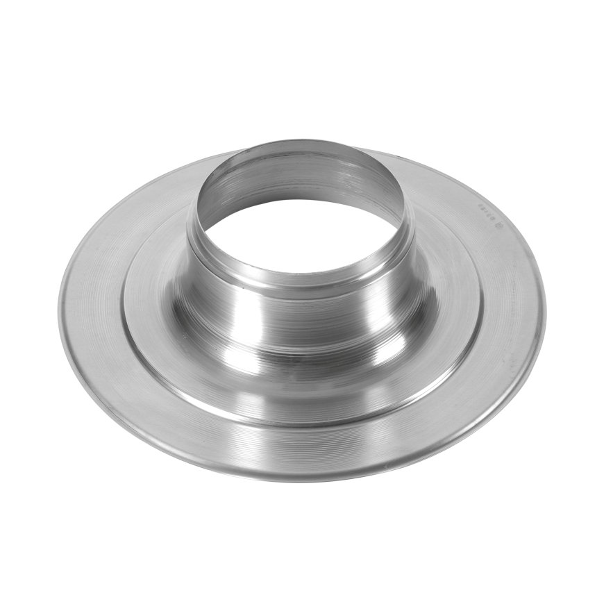 Ubbink plakplaat, voor plat dak, aluminium, voor Combi en geïsoleerd, 190 mm 