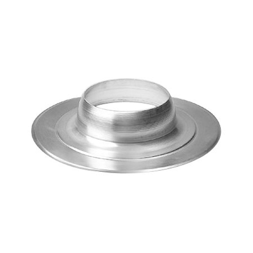 Ubbink plakplaat, voor dak 5 - 25°, aluminium, 166 mm 