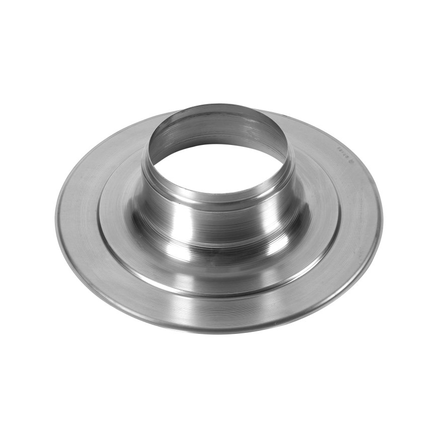 Ubbink plakplaat, voor dak 0 - 10°, aluminium, voor Rolux CLV en Cascade, 310 mm 
