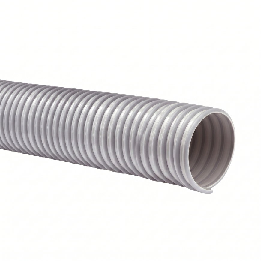 Fitt zuigslang, Light-flex, pvc, grijs, 76 x 84,4 mm, l = maximaal 50 m