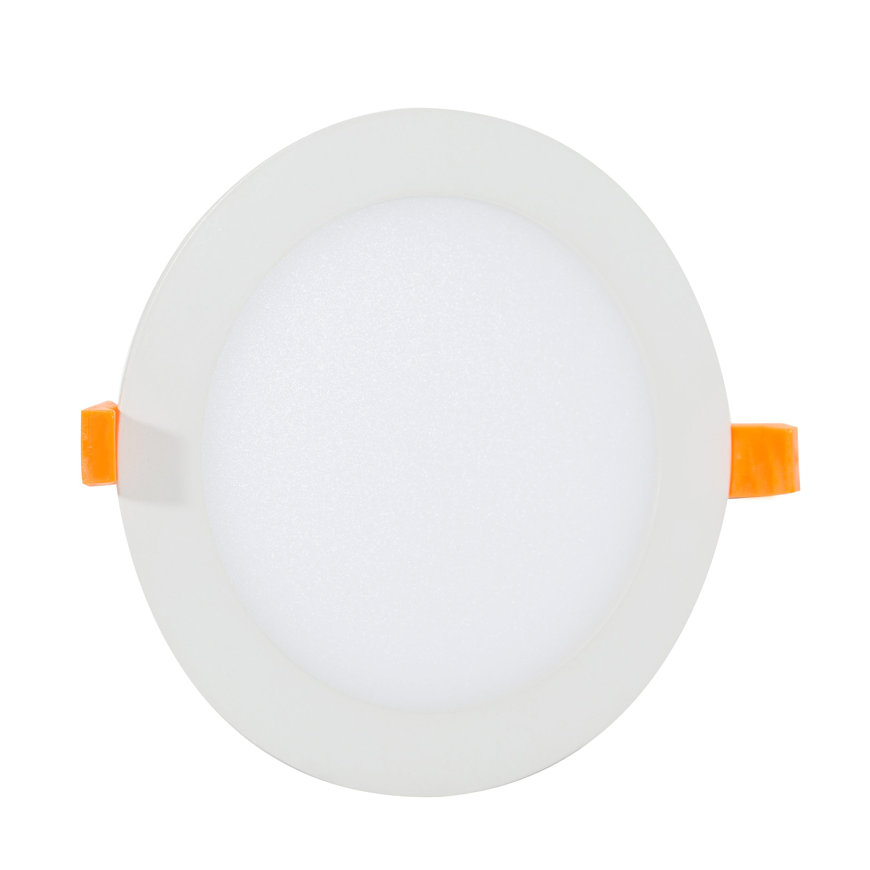 Adurolight® Premium Quality Line, flaches LED-Downlight, Adriane, weiß, 7 W, 6.000 K, flimmerfrei 