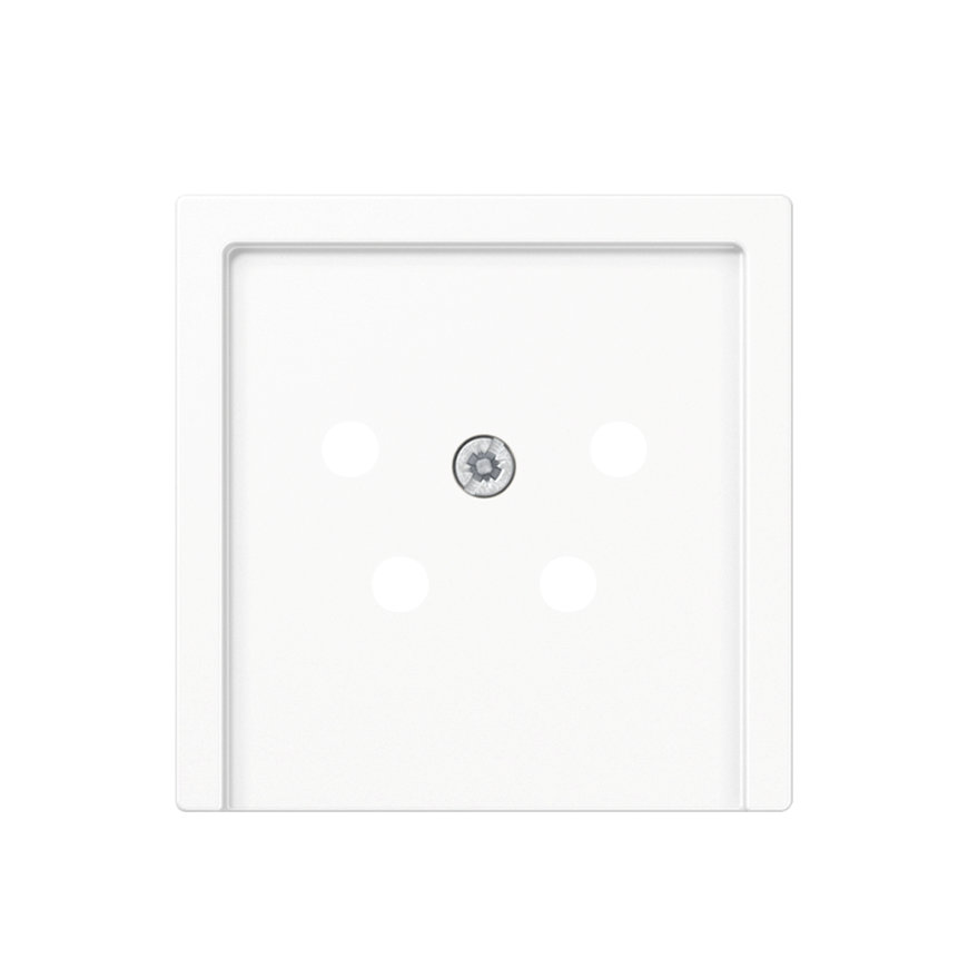 Jung afdekplaat, AS range, voor telefoon-contactdoos, alpin wit 