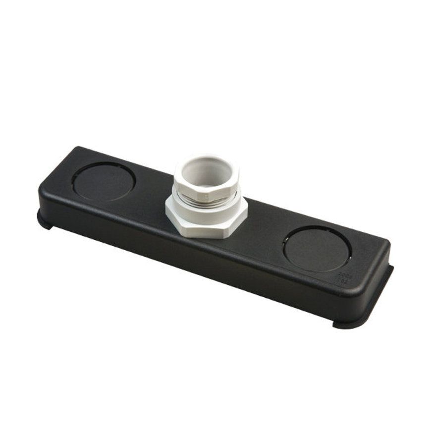 ABB invoerplaat voor installatiekast, 175-M32, 1x wartel M32, 3 uitstootopeningen, 40 x 175 mm 