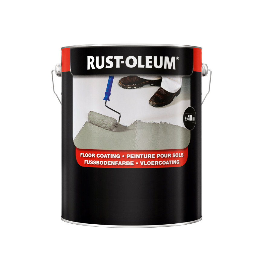 Rust-Oleum vloercoating, 7100 staalgrijs, blik à 750 ml 